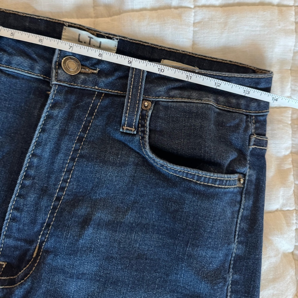 LTJ Letter to Juliet l Amore High Rise Skinny Raw Frayed Hem Jeans l 29 - Picture 8 of 9